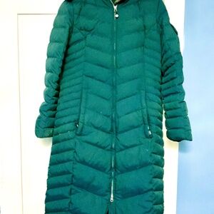 Eddie Bauer green winter coat